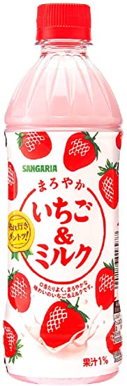 Maroyaka Ichigo Milk - Mansikkamaito