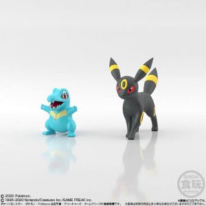 Pokemon: Scale World Johto: Totodile & Umbreon-figuuri